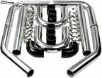 2 Inch Universal Turbo Intercooler Piping +Silicone Coupler + Clamp Kit Aluminum