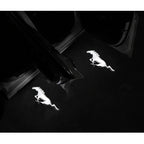 Car Led Welcome Lights Courtesy Projector Ghost Shadow Logo Emblem Light For Ford Mustang 4 5 6 2024 2023 2022-2010 Accessories