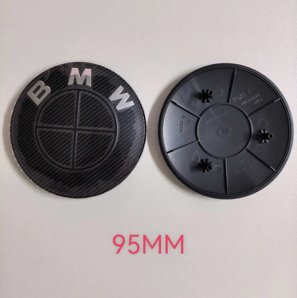 ABS Front Hood Badge For BMW New 7 Series G11 G12 G70 G07, 735Li 740Li 760i, 95MM Car Front Logo Emblem, Auto Replacement Access