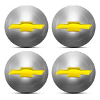 4Pcs Car Wheel Hub Cover Rim Center Cap Decorative Accessories For Chevrolet Silverado Impala Malibu Cruze Camaro Blazer Spark