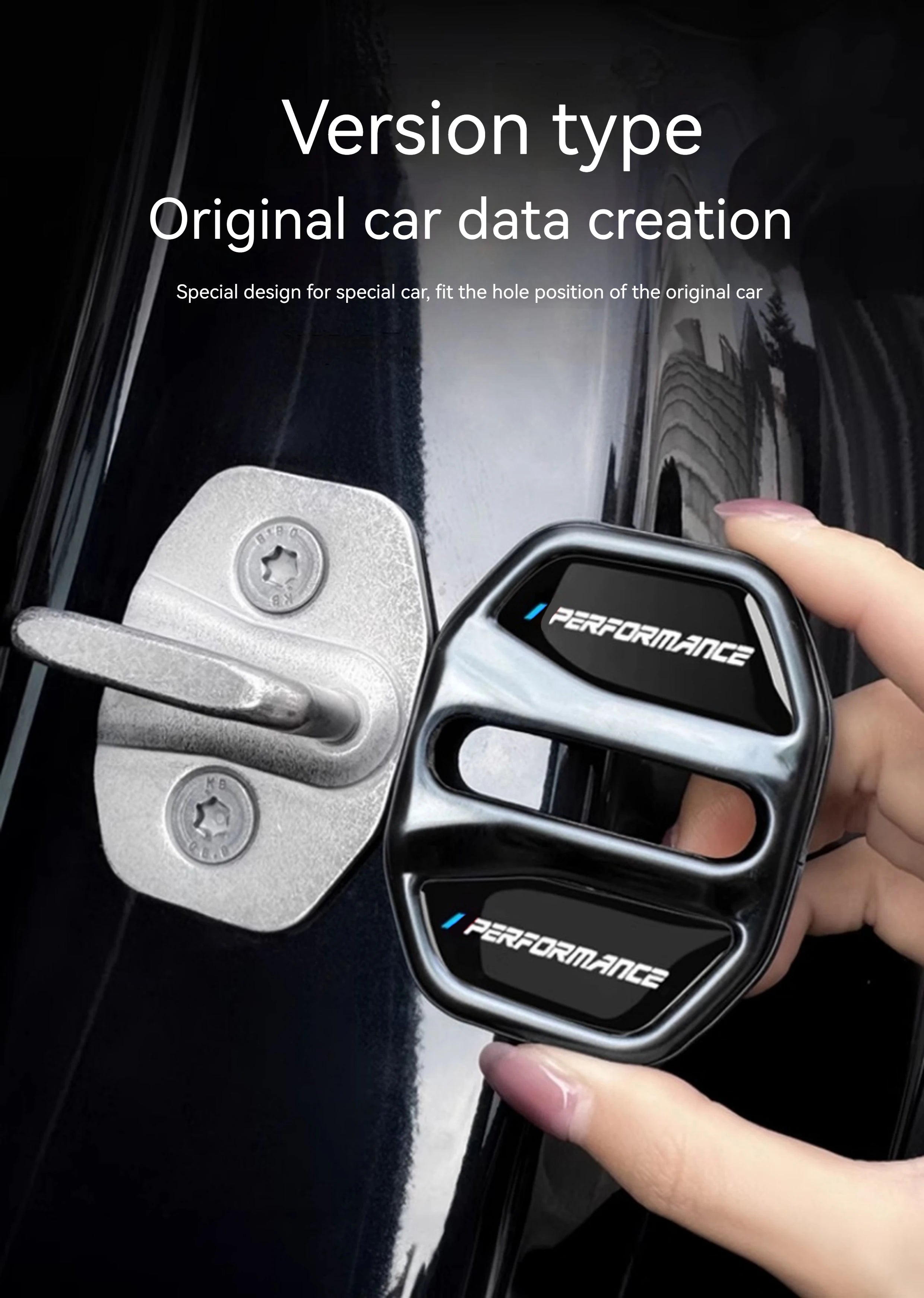 4pcs Car Door Lock Cover For BMW3 5Series X1X3X4X5 G01 G20 G32 F48 G45 G02 F15 G05 G07 G60 Anti Rust Protective Trim accessories