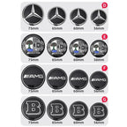 56mm 60mm 65mm 75mm Car Wheel Center Hub Caps Cover For Mercedes Benz W210 W176 AMG CLS CLE CLA GLA GLB GLS Class A GLE W222