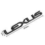 ABS Car Rear Trunk Emblem Badge Sticker For Lexus Logo ES300 IS300 IS350 ES250 ES350 IS250 CT200H GS350 NX200 Accessories