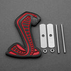 For Ford Focus SVT GT350 R GT500﻿ 3D Metal Snake Cobra Car Front Grille center grid Badge Emblem Side Fender Rear Trunk Sticker
