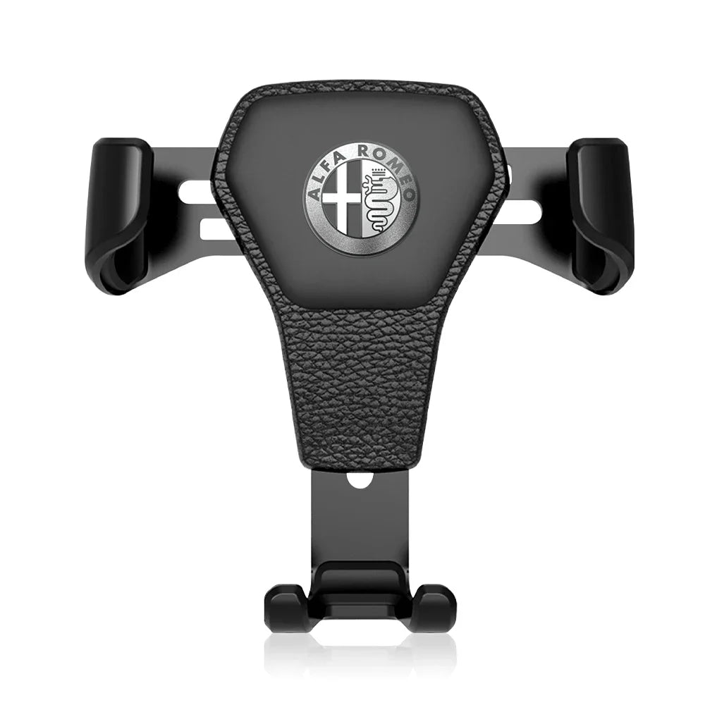 Car Mobile Phone Holder Air Outlet Gravity Sensor Auto Accessories For Alfa Romeo Giulia Stelvio Giulietta 156 159 147 Mito Brer