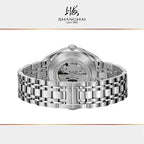 Shanghai Watch Calendar Mechanical Men's Watches 40mm Automatic Watches 316L Stainless Steel 50M Waterproof reloj hombre SH3007