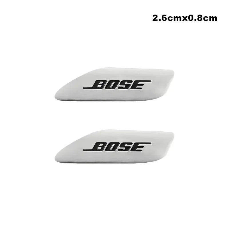 Chevrolet 3D Aluminum Car Audio Stickers Fit For Silverado Impala Malibu Equinox Cruze Camaro Tahoe/Suburban Blazer Spark Aveo