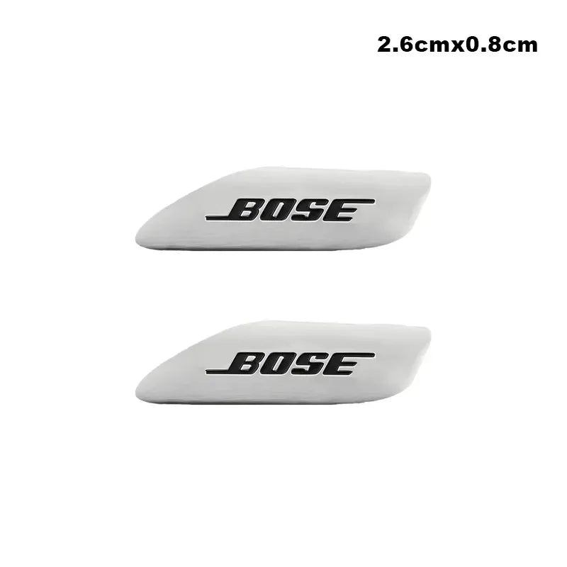 Chevrolet 3D Aluminum Car Audio Stickers Fit For Silverado Impala Malibu Equinox Cruze Camaro Tahoe/Suburban Blazer Spark Aveo