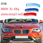 ABS Car Grille Trim Strip For BMW X1 X2 X3 X4 X5 X6 X7 E84 F48 F49 F39 E83 F25 G01 F26 G02 E70 F15 E53 G05 E71 E72 F16 G06 G07