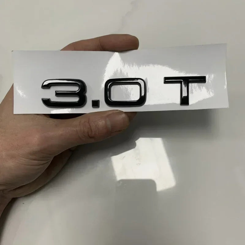 Replaced Accessories for Audi A3 2010-2020 2020-2024 Car Hood Front Grill Rear Trunk Emblem Badge Sticker Quattro Sline 35TFSI