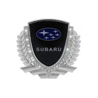 3D Car Window Side Emblem Rear Trunk Metal Badge Sticker Styling for Subaru Outback Impreza Forester Levorg XV STI Ascent Legacy
