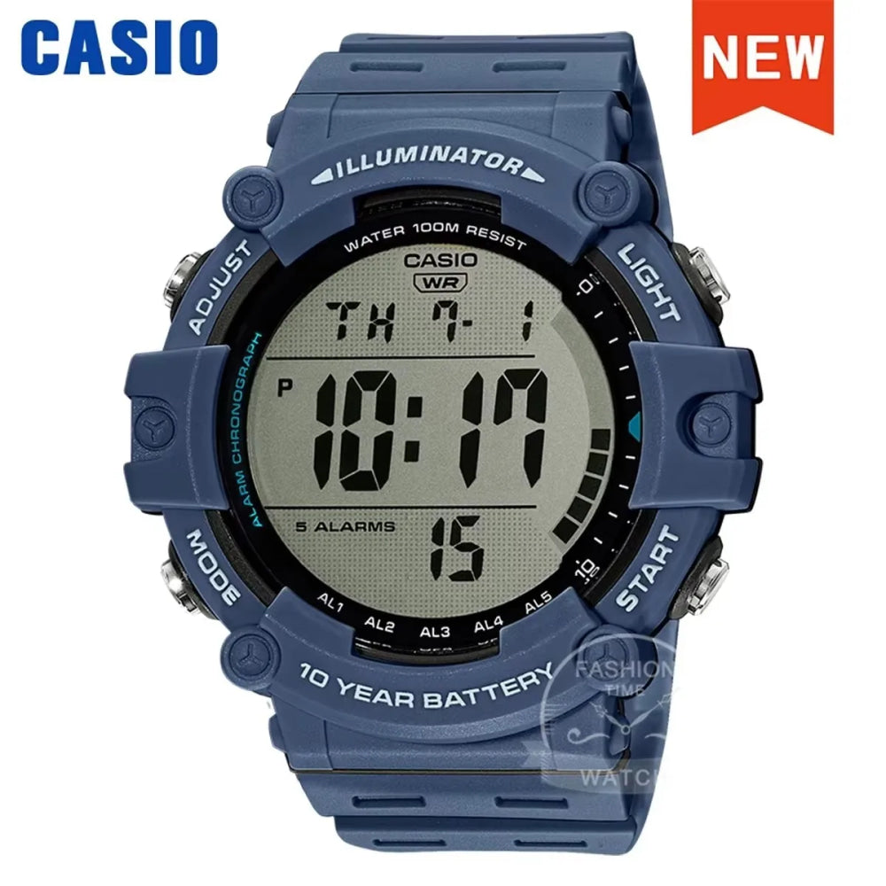 Casio watch menTen years of electricity top luxur set LED digital sport Waterproof quartz men watch relogio masculino AE-1500WH