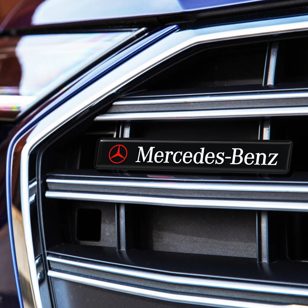Front Grille LED Emblem Light Illuminated Badge For Mercedes AMG W205 C180 C200 C260 C300 W124 W126 W140 W168 W169 Car Accessory
