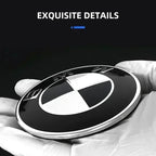1pcs 78mm 51141970248 Car Emblem Reartrunk Logo Badge Styling Accessories for BMW E66 E53 X5 E46 E39 E38 E90 E60 E36 F30 F20 F10