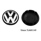 Abs - 4pcs 55mm 56mm 65mm 70mm Car Styling Wheel Center Cap Hub Covers Badge Accessories For VW Volkswagen 3B7601171 1J0601171