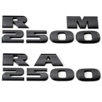 1ABS Emblem Car Stickers For Ram 1500 2500 5.7 Liter Hemi 4X4 Nameplate Charger Viper Magnum Caliber Journey Styling Accessories