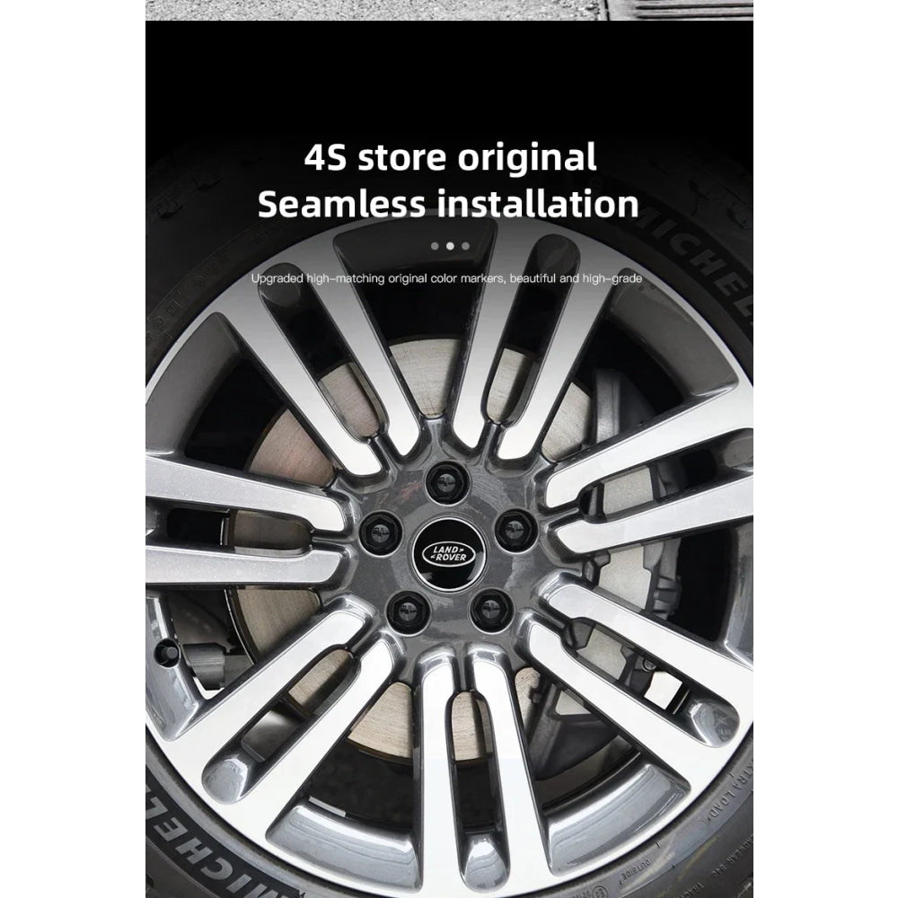 4Pcs 62MM Car Styling Wheel Center Cap Hub Replaced Covers For Land Rover Range Rover Evoque Velar Defender Discovery Freel