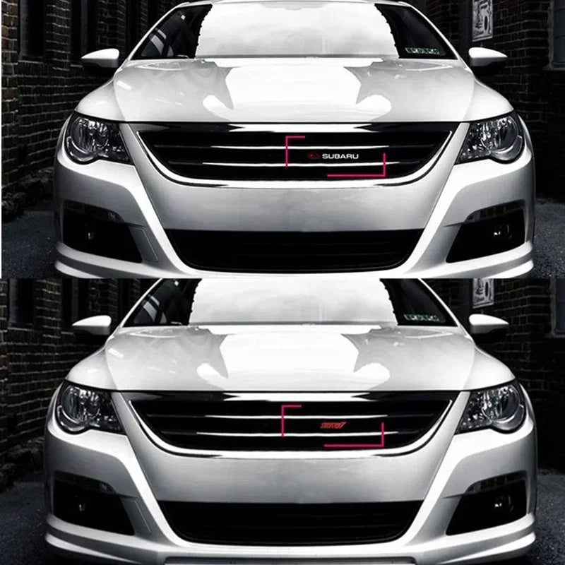 LED Car Front Grille Emblem Badge Light Decoration for Subaru STI XV WRC WRX BRZ FORESTER IMPREZA LEGACY OUTBACK Crosstrek
