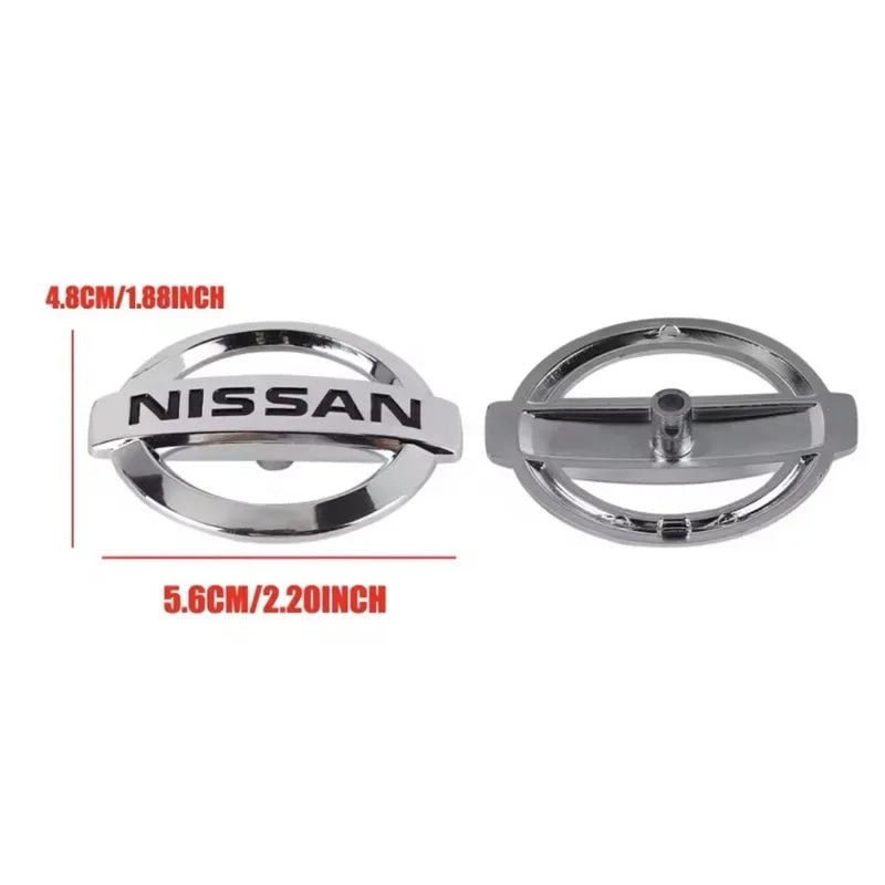 Car Steering Wheel Emblem Decals Badge For Nissan Qashqai Juke Pulsar Sentra Altima Patrol Micra Rogue Almera Versa Pathfinder