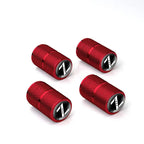4Pcs Car Styling For Z Badge Aluminium Alloy Wheel Tire Valve Cover Caps Auto Accessories Car Motorcycle For Nissan Accessories