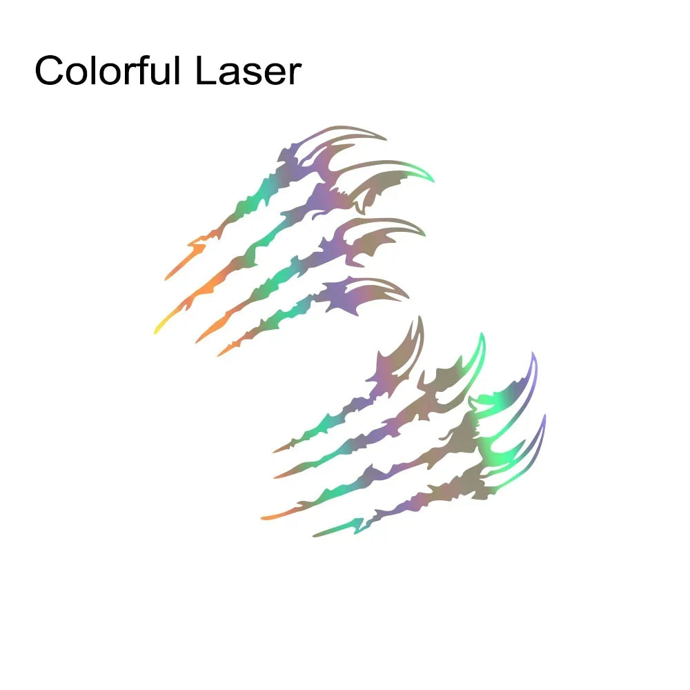 Universal Car Lamp Eyebrow Sharp Claw Stickers Headlight PVC Decals For Audi Alfa BMW Ford Honda Suzuki Auto Tuning Accessories