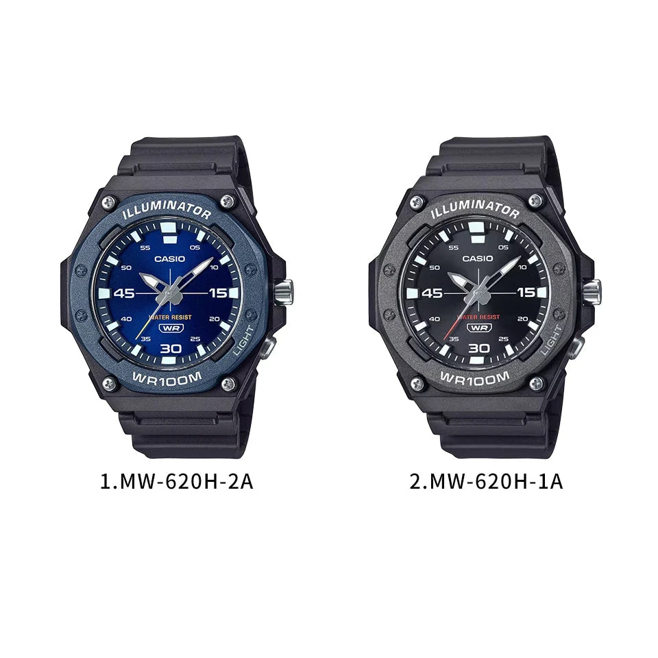 Casio watch for men 2025 New Model top set Waterproof quartz casual watch relogio masculino часы мужские наручные MW-620H series