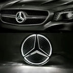 Car Front Grilled Star Emblem LED For Mercedes W205 W212 W213 W204 ML W166 CLA W253 A W176 W177 C W204 E GLK X204 GLA GLC GLE B