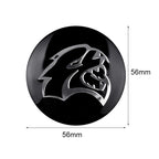 56MM Car Wheel Center Cover Sticker Hub Cap Accessories For Dodge Durango Caliber Dakota Neon SRT SXT Nitro Avenger Dart Viper