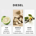 Diesel Only The Brave Street men Eau De Toilette Spray 125ml Oriental Fragrance Original Long-Lasting Scent