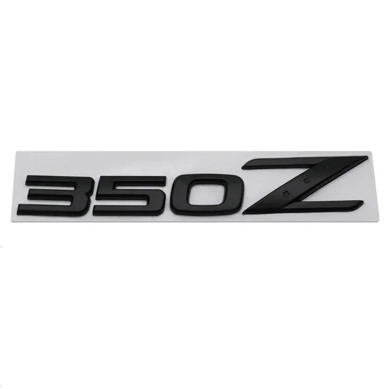 Car Rear Trunk Emblem Badge Sticker Decals for Nissan Z Logo 350Z 370Z Fairlady Z3 Z34 Almera Sylphy Altima Sentra