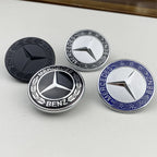 1pcs 57mm Car Front Hood Emblem Badge Bonnet Car Accessories For Mercedes Benz W204 W205 W212 W213 W221 W177 W246 GLA GLC CLA