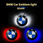 Illuminated LED BMW Logo Emblem Light Up Front Hood Rear Trunk Badge 82mm  Fit BMW E30 E46 E60 F10 F30 G20 M Series Car Styl