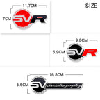 Car Front Grille Emblem Sticker Auto Accessories For Landrover SVR Vogue Velar Evoque Discovery Range Rover  L551 P250 P300 L405