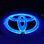 1PC 4D 16cm Car Front Grille Trunk Logo LED Light Retrofit for Toyota Land Cruiser Prado RAV4 Highlander Camry Accessories