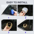 3D Car Window Side Emblem Rear Trunk Metal Badge Sticker Styling for Subaru Outback Impreza Forester Levorg XV STI Ascent Legacy