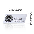 3D Aluminum Car Side Body Trunk Emblem Decoration Sticker For Mercedes Benz AMG Class GLK GLA CLA GLB W108 W447 W204 W205 Fortwo