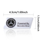 3D Aluminum Car Side Body Trunk Emblem Decoration Sticker For Mercedes Benz AMG Class GLK GLA CLA GLB W108 W447 W204 W205 Fortwo
