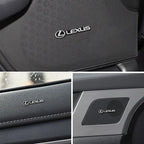 Car Audio Decorate 3D Aluminum Badge Emblem Stickers For Lexus IS250 IS200 CT200h GS300 LS430 RX450h LX570 IS300 ES RX LS IS NX