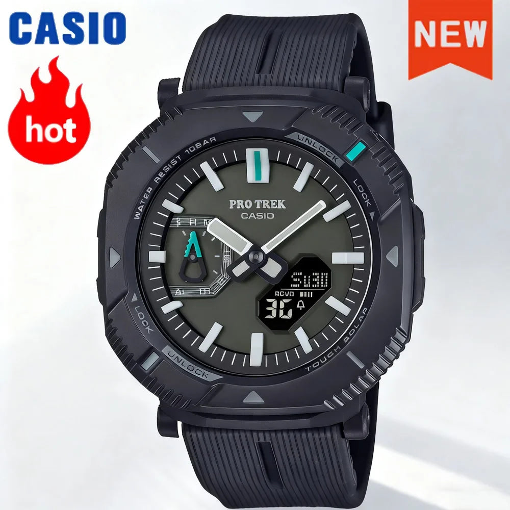 2026 vip Casio GA-2100 men's watch series G-SHOCK small steel cannon series genuine black gold waterproof sports couple watch
