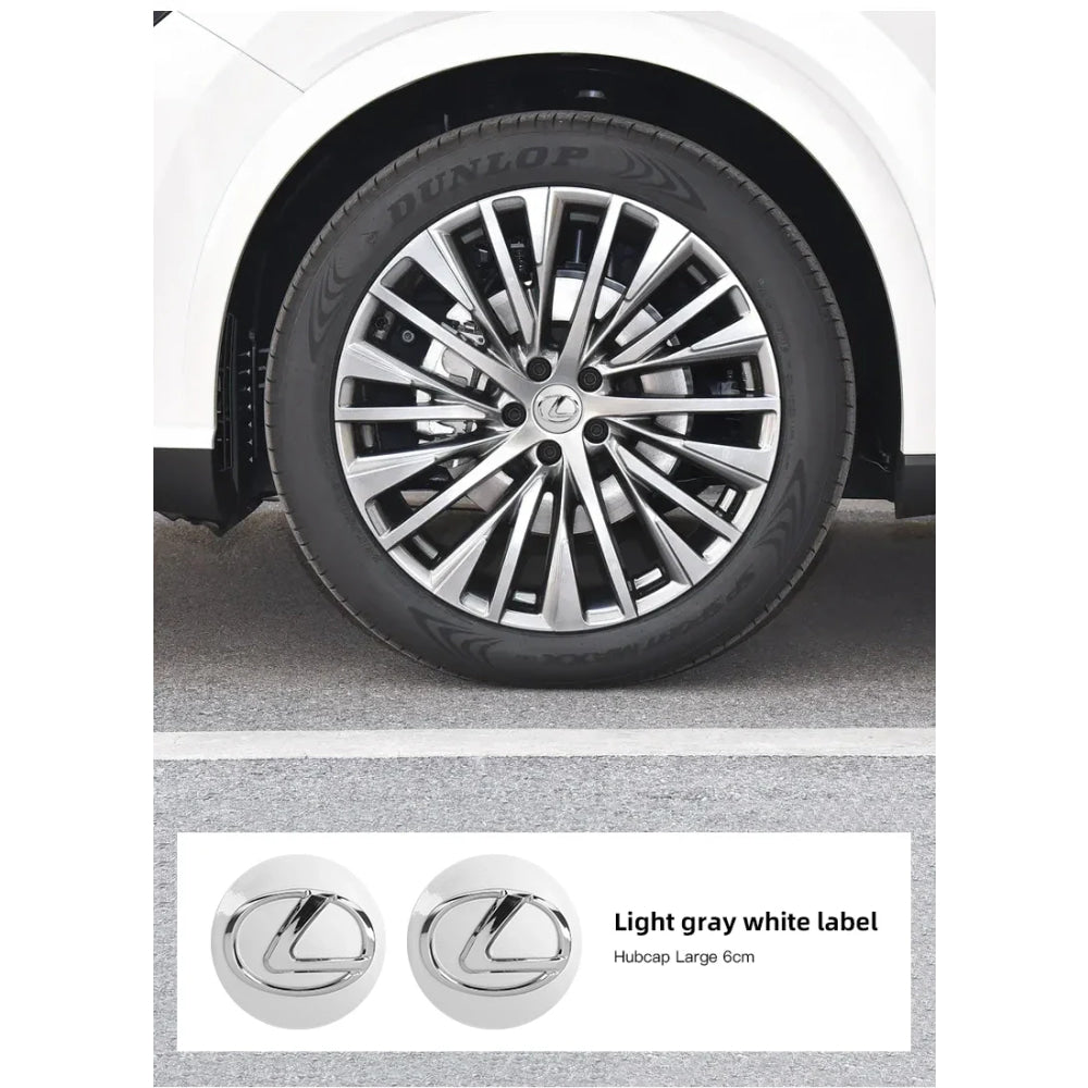 4pcs 62mm Car Wheel Center Hub Cap Rim Dustproof Cover Emblemem For Lexus RX NX UX GX ES260 ES300 LS500 IS250 RX350 LX570 LX600