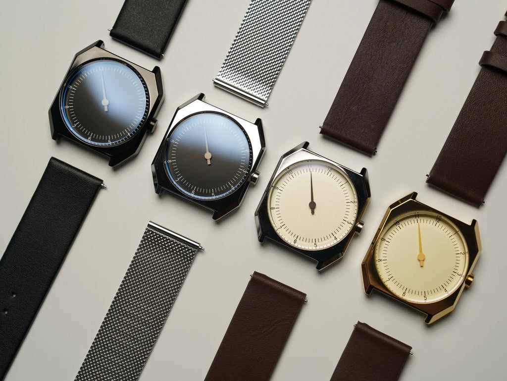 SKU Retro One Pointer Watch for Men luxury high quality Vintage Style Quartz Watch Unique Design Fashion Wristwatch for man men