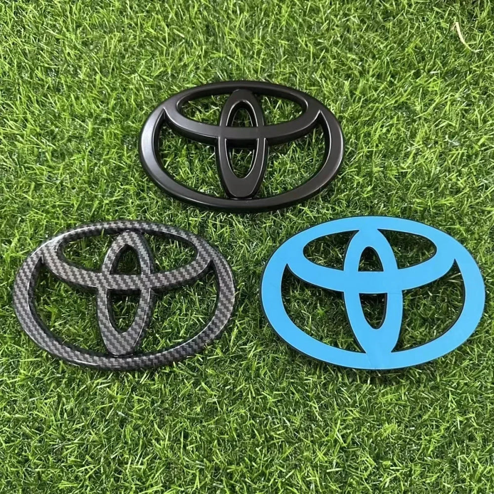 For Toyota RAV4 Camry Corolla Levin Yaris Reiz Vios Highlander CHR prius aygo hrv ABS Car front grille trunk suitcase Logo