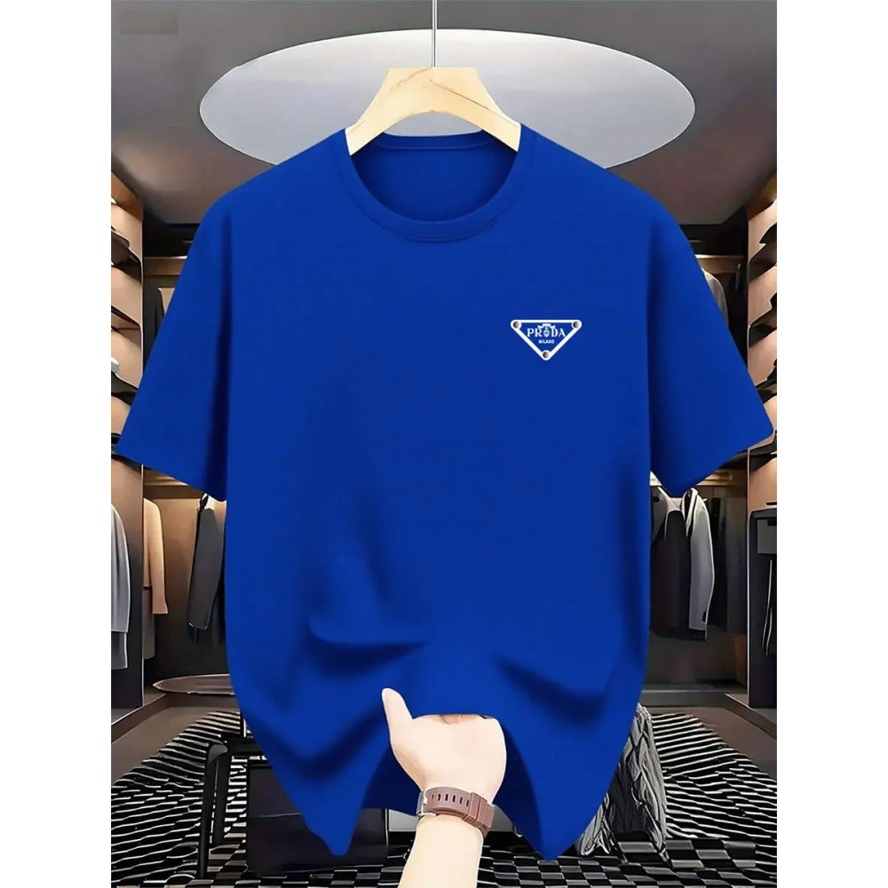 The latest 100% classic printed loose-fitting short-sleeved shirt is a high-quality top suitable for both men and women.