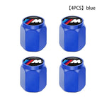 Car Wheel Tire Valve Air Stem Cap Cover For BMW X1 X3 E39 E46 E30 E36 E87 E60 E90 F26 G02 Personalized Decoration Accessories