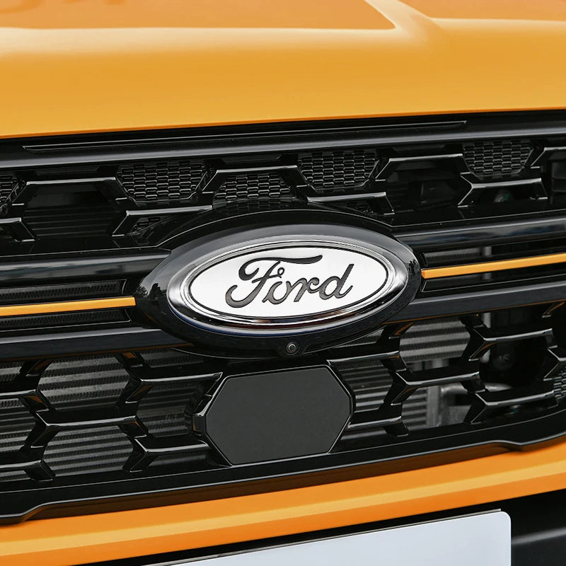 Ford Metal All Sizes Logo For Focus Mondeo Edge Ecosport Fiesta Fusion Rear Trunk Emblem Metal Cover Sticker Badge Classic Blue