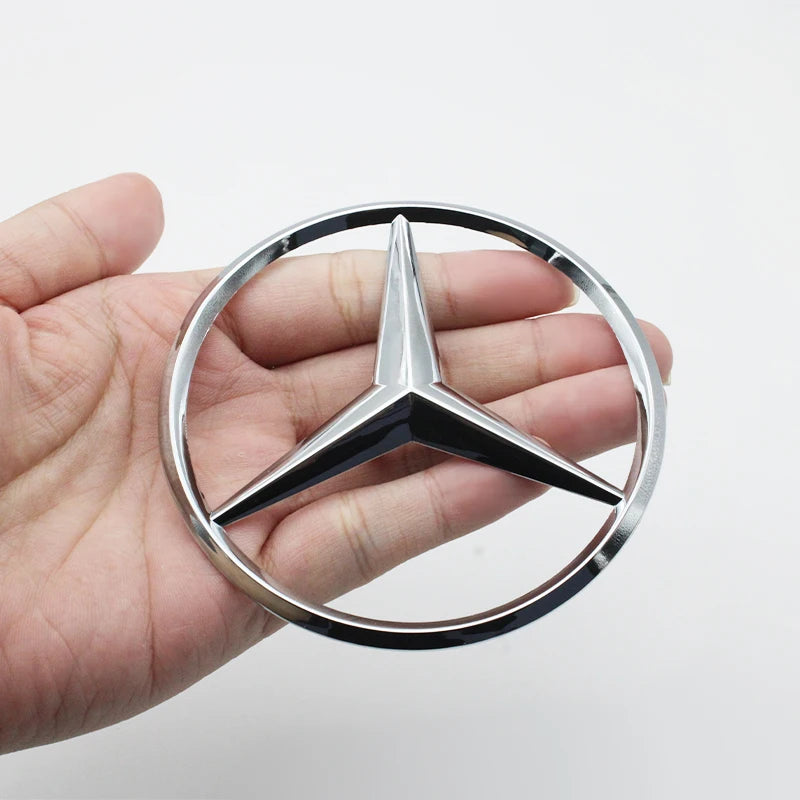 1Pcs ABS Car Rear Decal Trunk Emblem Sticker Mercedes Benz Replace Accessories For W204 W222 W205 W177 W212 W213 X253 W203 W176
