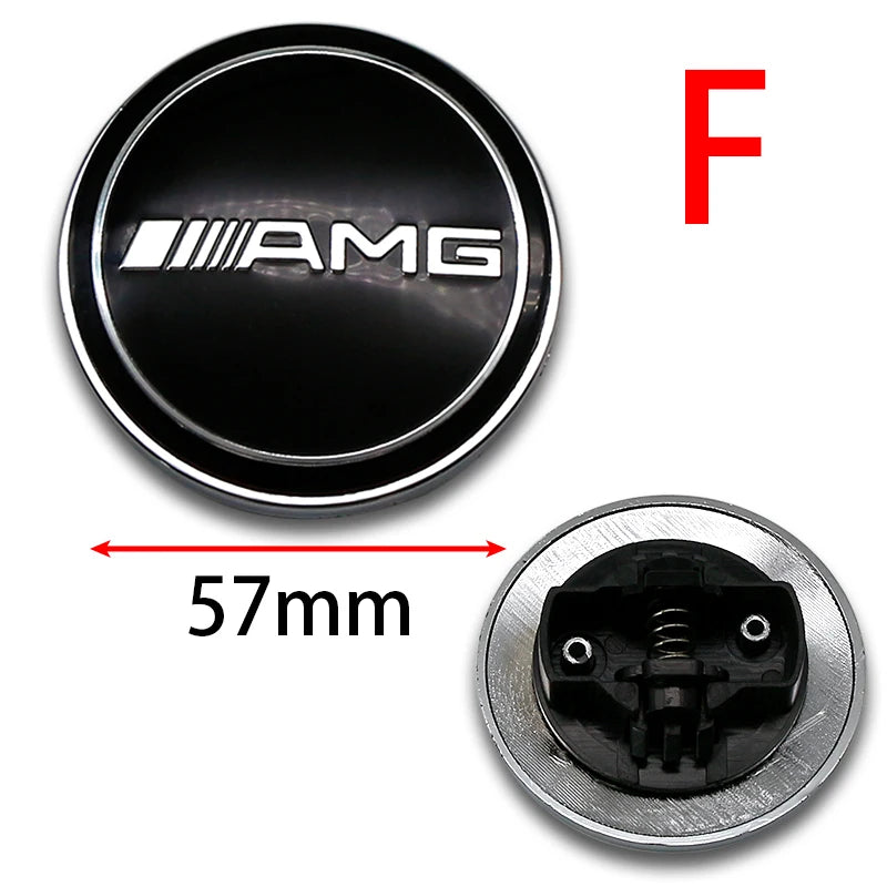 57mm 3D ABS Car Front Engine Hood Bonnet Flat Emblem Badge Universal For Auto Sedan SUV Coupe Exterior Tuning Styling Trim 1PC