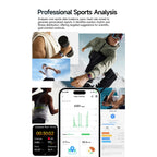 2026 New Model Uric Acid & Lipid Health Analysis Smart Watch Men ECG+PPG Bluetooth Call 2.01-inch Flashlight Smartwatch Women