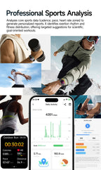 2026 New Model Uric Acid & Lipid Health Analysis Smart Watch Men ECG+PPG Bluetooth Call 2.01-inch Flashlight Smartwatch Women