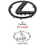 ABS Steering Wheel Center Emblem Sticker for Lexus RX NX ES IS GX LX UX CT GS F Sport RX300 RX350 GX460 etc Logo Badge Decal
